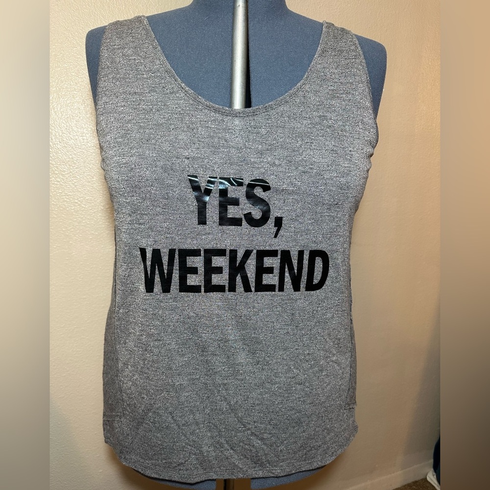 Lane Bryant Size 18/20 Grey Athletic Tank